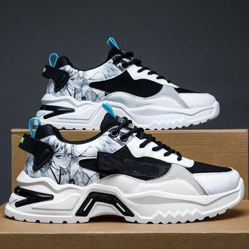 MS877 - Retro Gradient Casual Shoes